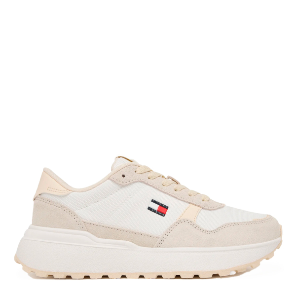 Tommy Hilfiger CHAUSSURE DE COURSE MODERNE MIXTE - 36 Beige- Ref 90 €